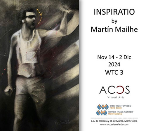 Portada de exposición Alethos del artista Martin Mailhe